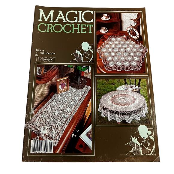 Vintage 1983 Magic Crochet Magazine of Patterns and Projects - Picture 1 of 5